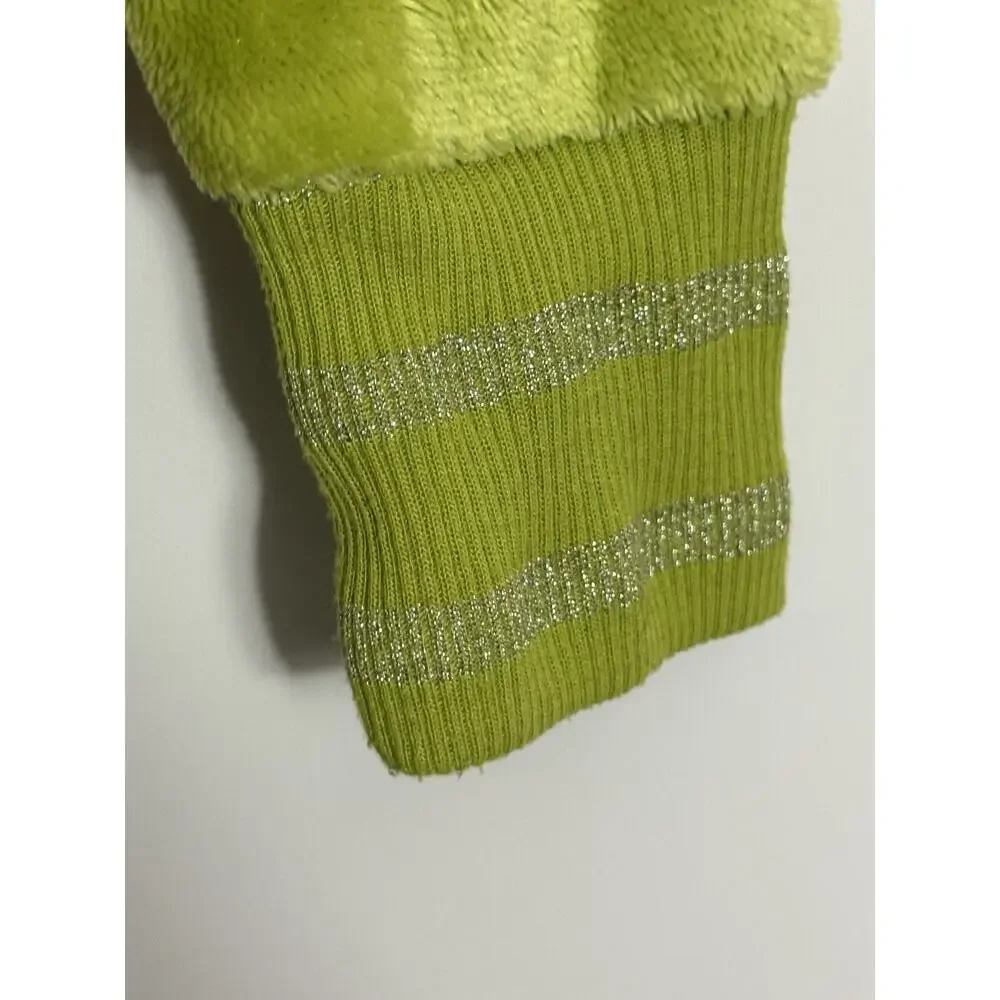 Justice Sleep The Grinch One Piece Green Pajamas Christmas Costume Youth M 10‎